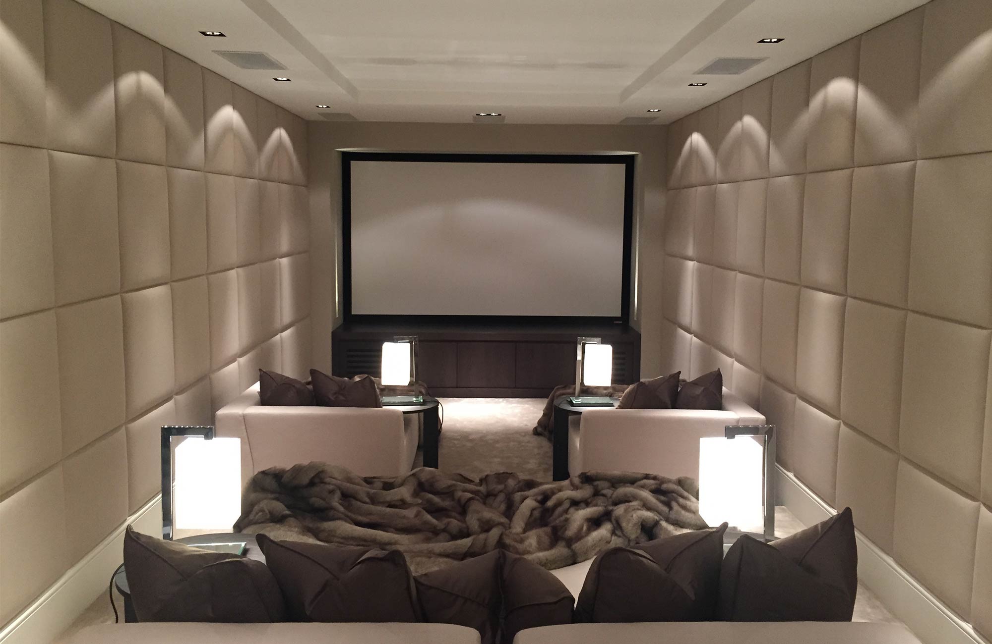 Luxury Cinema installer London Small Cinema Room