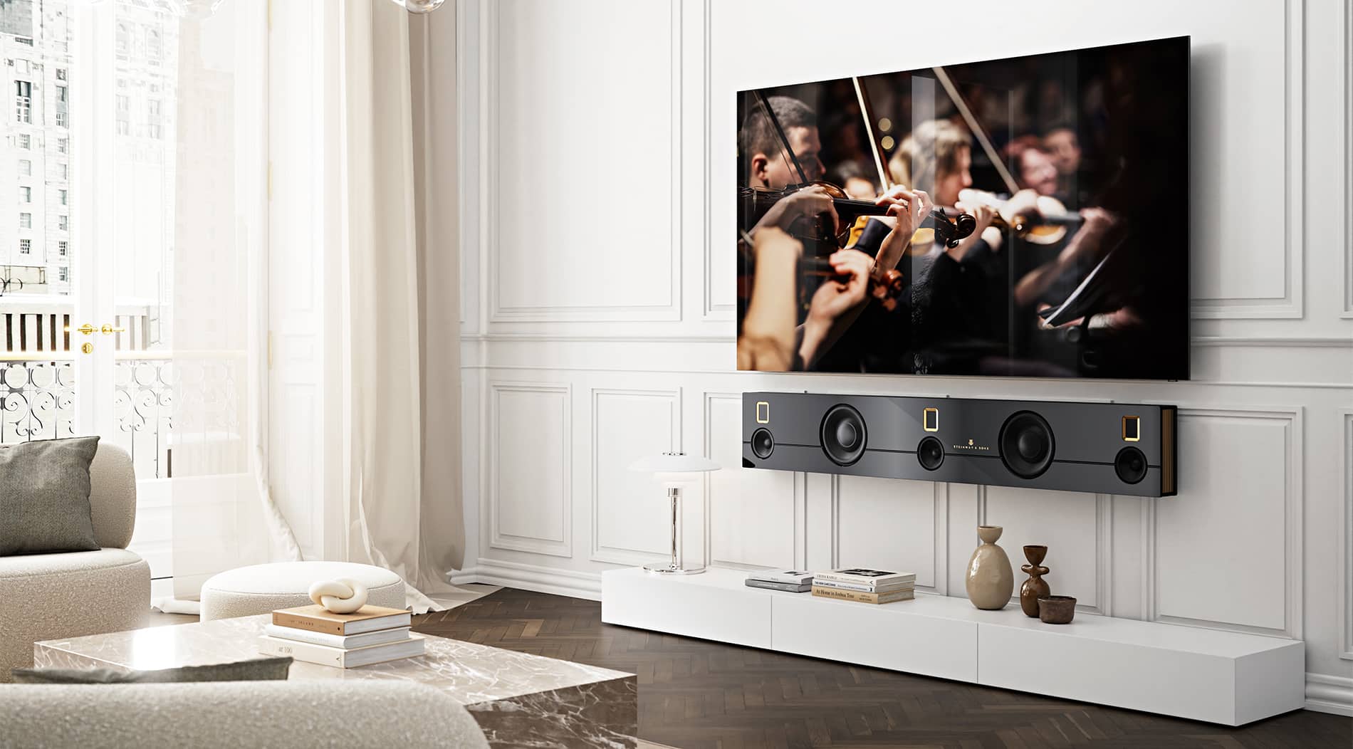 The Superb Steinway & Sons Model S Soundbar